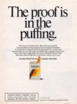 1989 The proof is in the puffing. Merit