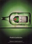 1990 Model of perfection. Tanqueray. A singular experience
