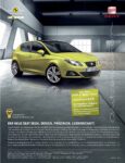 2009 Seat Ibiza. Design. Präzision. Leidenschaft