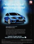 2010 Seat Leon Cupra R 2-0 TSI 265 PS. Tempted. Of course you are