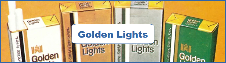 Golden Lights Ad and Poster Collection