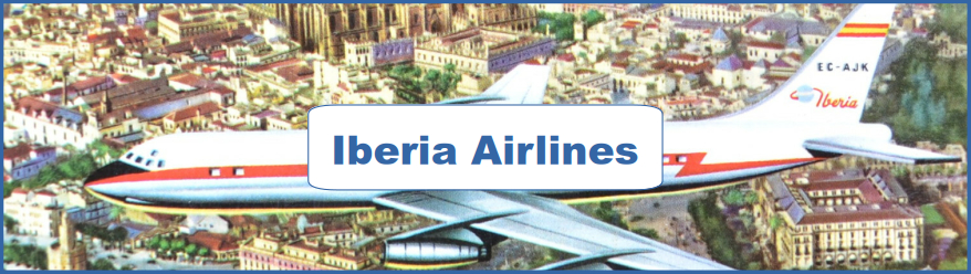 Iberia Airlines Poster and Ad Collection