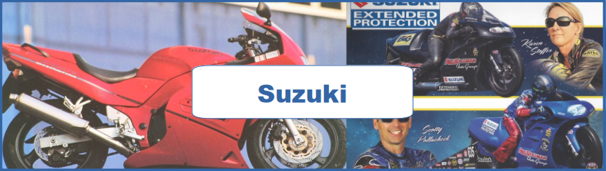 Suzuki Motorcycles Ad and Poster Collection