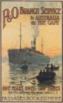 1911 P&O Branch Service to Australia via The Cape