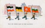 1915 Wenn die Soldaten durch die Stadt marschieren