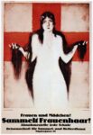 1918 Frauen und Mädchen! Sammelt Frauenhaar!