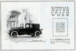 1922 Kimball Town-Cabriolet Body on Panhard-Levassor Chassis