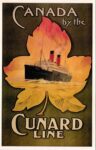 1925 Canada by the Cunard Line