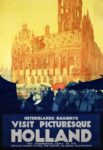 1925 Netherlands Railways Visit Picturesque Holland