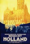 1925 Niederländische Eisenbahnen Besucht Holland