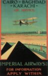 1926 Cairo - Baghdad - Karachi - Air Service. Imperial Airways