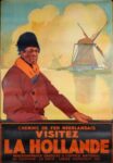 1926 Chemins De Fer Neerlandais Visitez La Hollande