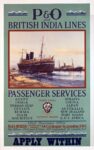1927 P&O and British India Lines Passenger Services