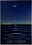 1927 'Thalassa' Marseille - Ajaccio - Tunis. Air Union