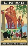 1928 LNER. Forth Bridge. East Coast To Scotland