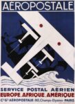 1929 Aeropostale. Service Postal Aerien. Europe - Afrique - Amerique
