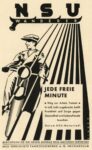 1930 NSU Wanderer. Jede Freie Minute