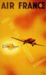 1933 Air France. Paris En 95 Minutes Londres. Golden Clipper