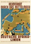 1933 Heimfahrt Durch Das Mittelmeer. Deutsche Afrika-Linien