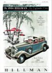 1934 Hillman Six Cylinder Sports Saloon