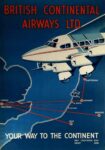 1935 British Continental Airways LTD. Your Way To The Continent