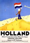 1935 Holland. Through Holland by the Netherlands Railways