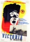1937 El Comisario Alma y Guia de Nuestro Ejercito. La Victoria Es Nuestra!! UGT