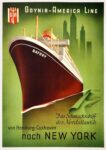 1937 Gdynia-America Lines. Das Schmuckschiff des Nordatlantik von Hamburg-Cuxhaven nach New York