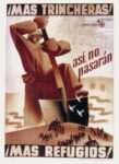 1938 !Mas Trincheras! !Mas Refugios! asi, no pasaran
