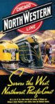 1939 Chicago and North Western Line. Serves the West, Northwest, Pacific Coast