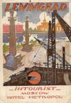 1939 Leningrad Intourist Moscow Hotel Metropol