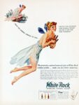 1941 The protective, natural mineral salts in White Rock combat acidity... make you feel better tomorrow