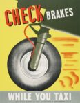 1946 Check Brakes While You Taxi