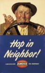 1946 Hop in Neighbor! American Amoco Oil Company