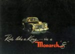 1946 Monarch Brochure Cover. Ride like a King... in a Monarch '8'