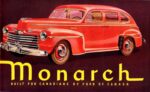 1946 Monarch Four-Door Sedan. Built For Canadians By Ford Of Canada