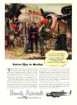 1948 Cortez flies to Mexico. Beech Aircraft