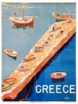 1948 Greece. Aegean Island Jetty