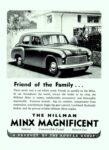 1949 Hillman Minx Saloon. Driend of the Family...