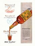 1949 Signed Sealed Delicious. Old Taylor. Of Topmost Choice