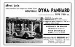 1950 Dyna-Panhard Type 750 cc