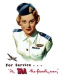 1950 For Service ... 'Fly TAA - the friendly way'