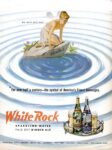 1950 For over half a century - the symbol of America's Finest Beverages. White Rock