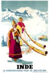 1950 Inde, La Kanchenjunga Pres De Darjeeling