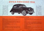1950 Panhard Dyna X Specifikationer