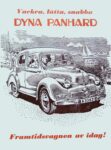1950 Panhard Dyna X. Vackra, lätta, snabba Dyna Panhard. Framtidsvagnen av idag!