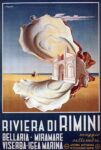 1950 Riviera di Rimini. Bellaria - Miramare - Viserra - Igea Marina