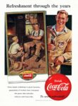 1951 Refreshment through the years. Drink Coca-Cola
