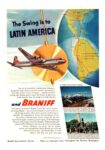 1951 The Swing is to Latin America and Braniff