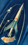 1951 USSR. Launch of Sputnik 1